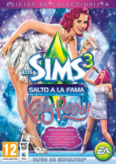 Los Sims 3 Salto A La Fama Katy Perry Edcoleccionista Pc